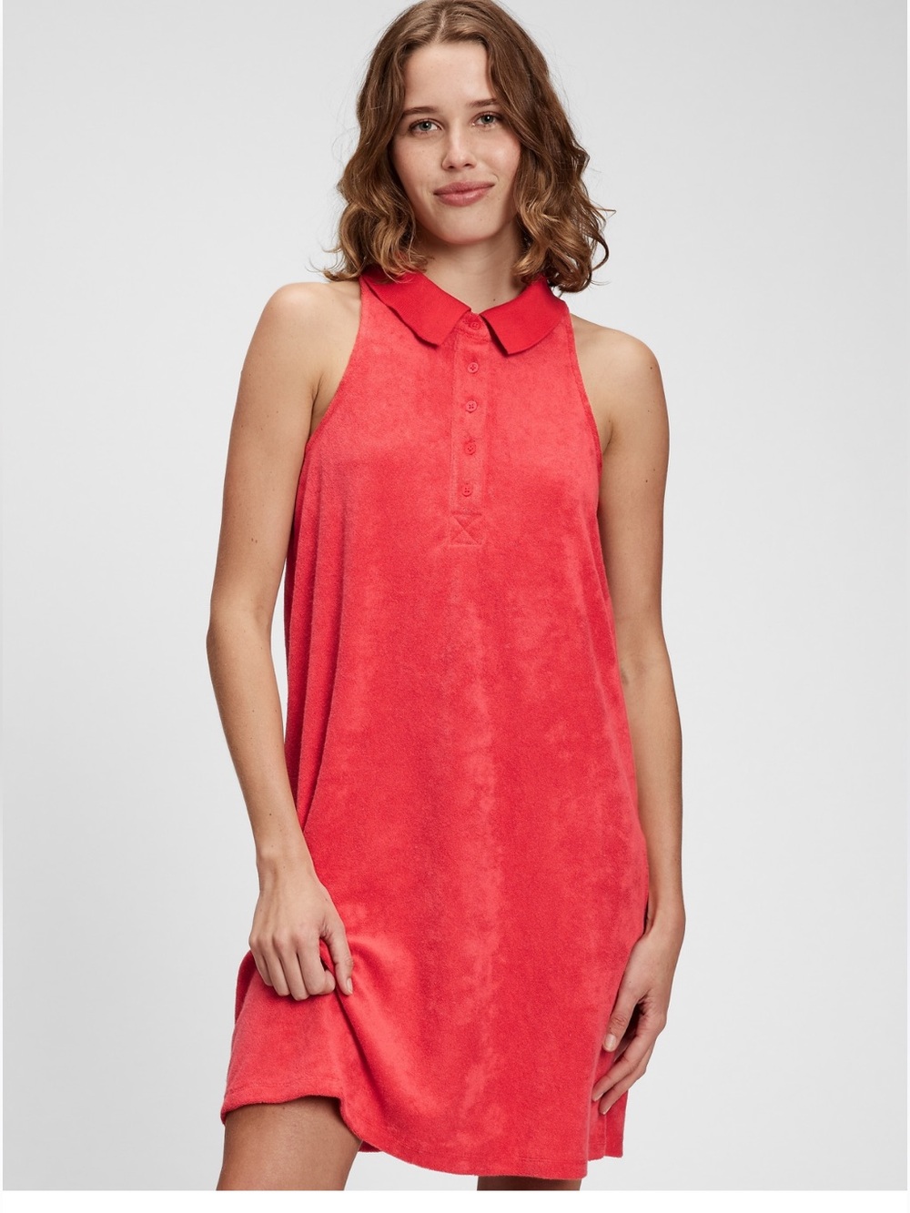 NWT Gap Terry cloth polo dress size small - Picture 1 of 8